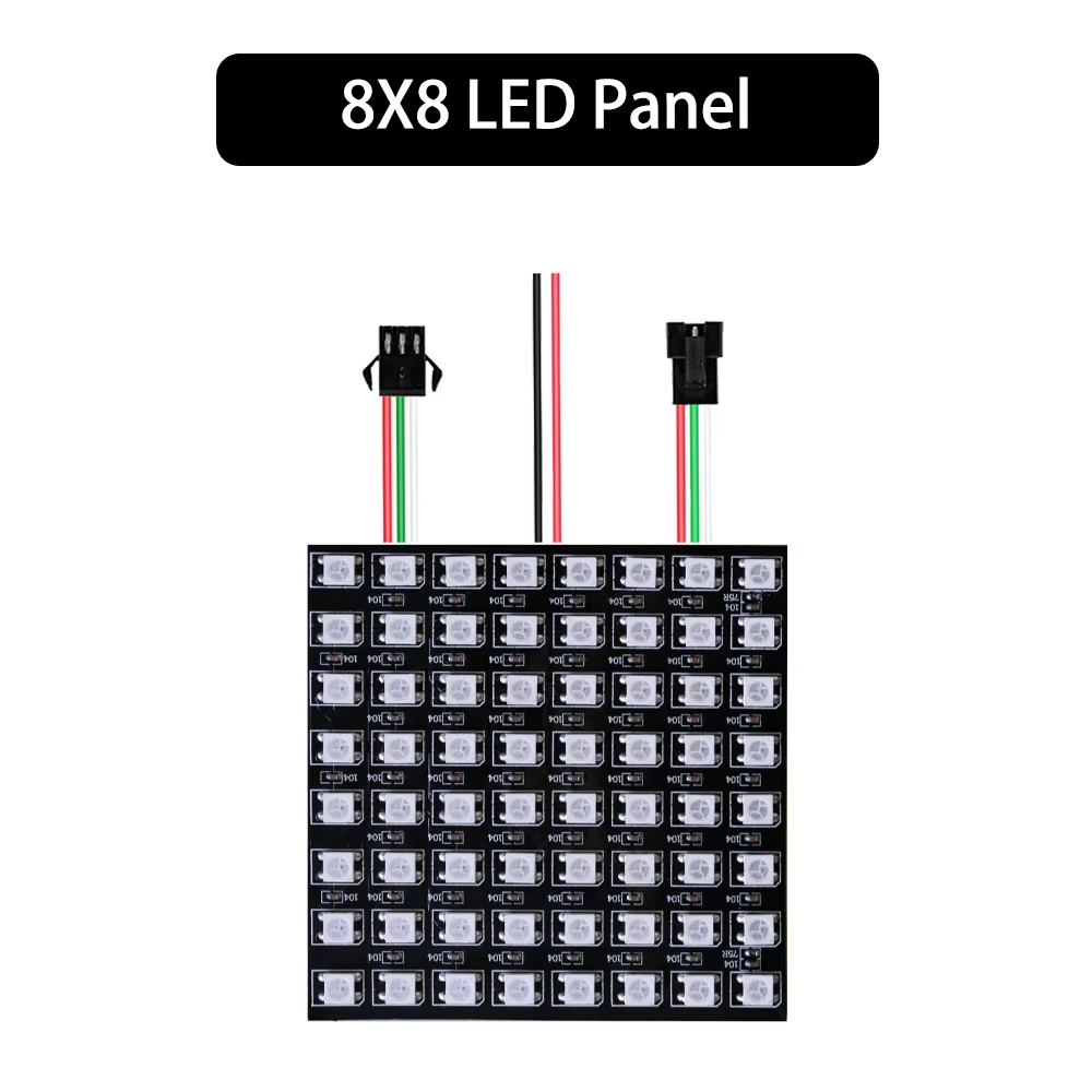 WS2812B RGB LED Digital Flexible Individually Addressable Panel Light ...