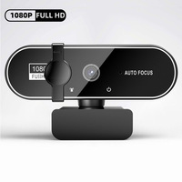Webcam haute définition 4K 2K pour YouTube diffuse des appels de zoom Caméra USB à mise au point automatique pour PC et plateformes de streaming