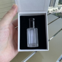Boîte cadeau personnalisée blanche fantaisie en gros avec logo personnalisé pour flacon de parfum Attar Arabian Oud Oil
