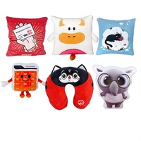 Peluche personnalisée en forme de cœur en polyester et coton PP, anti-stress, cadeau romantique pour la Saint-Valentin pour petite amie