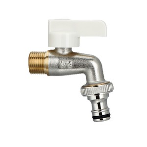 Robinet d'extérieur en laiton Kangweishen 12*34 fileté à ouverture rapide pour jardin, durable pour tuyau - Product Image 3