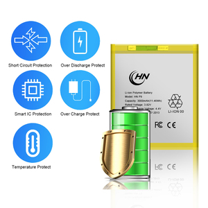 แบตเตอรี่ลิเธียม Lipo แท้3000มิลลิแอมป์ชั่วโมงรับประกัน1ปีสำหรับ P7 P8 P9 P10ไลท์โทรศัพท์มือถือ - Product Image 6