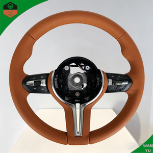 Volante Deportivo de Cuero Serie E <span class=keywords><strong>M</strong></span> Sport para <span class=keywords><strong>BMW</strong></span> Serie 3 E65 E66 X5 E70 X6 E71 E81 E82 E83 E84 E85 E88 E89 E90 E91 E92 E93 M3 M5 - Product Image 5