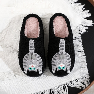 Pantofole Invernali Personalizzate, Calde e Carine, Design a Forma di Gatto, Morbide e Comode, Suola Antiscivolo, per Uomo e Donna - Product Image 3