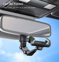 Support de téléphone portable pour rétroviseur C192, best-seller, rotatif à 360°, support de téléphone et GPS pour voiture, clip pour rétroviseur