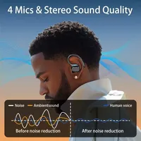 Écouteurs TWS SP16 de haute qualité, écouteurs sans fil avec crochet d'oreille, longue durée de vie de la batterie, écouteurs de sport SP16