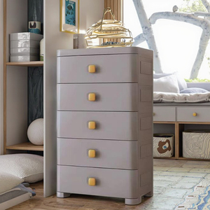 5 Layer Plastic Storage <strong>Drawer</strong> Baby Wardrobe Cabinet Organizer for Home Bedroom Children Storage <strong>Drawers</strong> for Kids Room Storage - Product Image 5