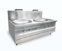 Cuisinière à gaz professionnelle à anneau unique de haute qualité avec équipement de cuisine commerciale à station de wok unique