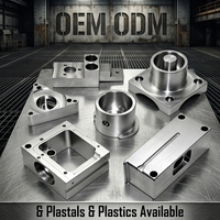 Pièces en aluminium usinées CNC de haute précision ±0,01 mm, service d'usinage et de fraisage pour l'automatisation industrielle et la robotique