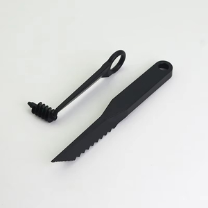 Outils de cuisine en spirale et en forme de V Trancheuse de pastèque Coupe-fruits et légumes à motif denté Outil de coupe de fruits de cuisine domestique - Product Image 6