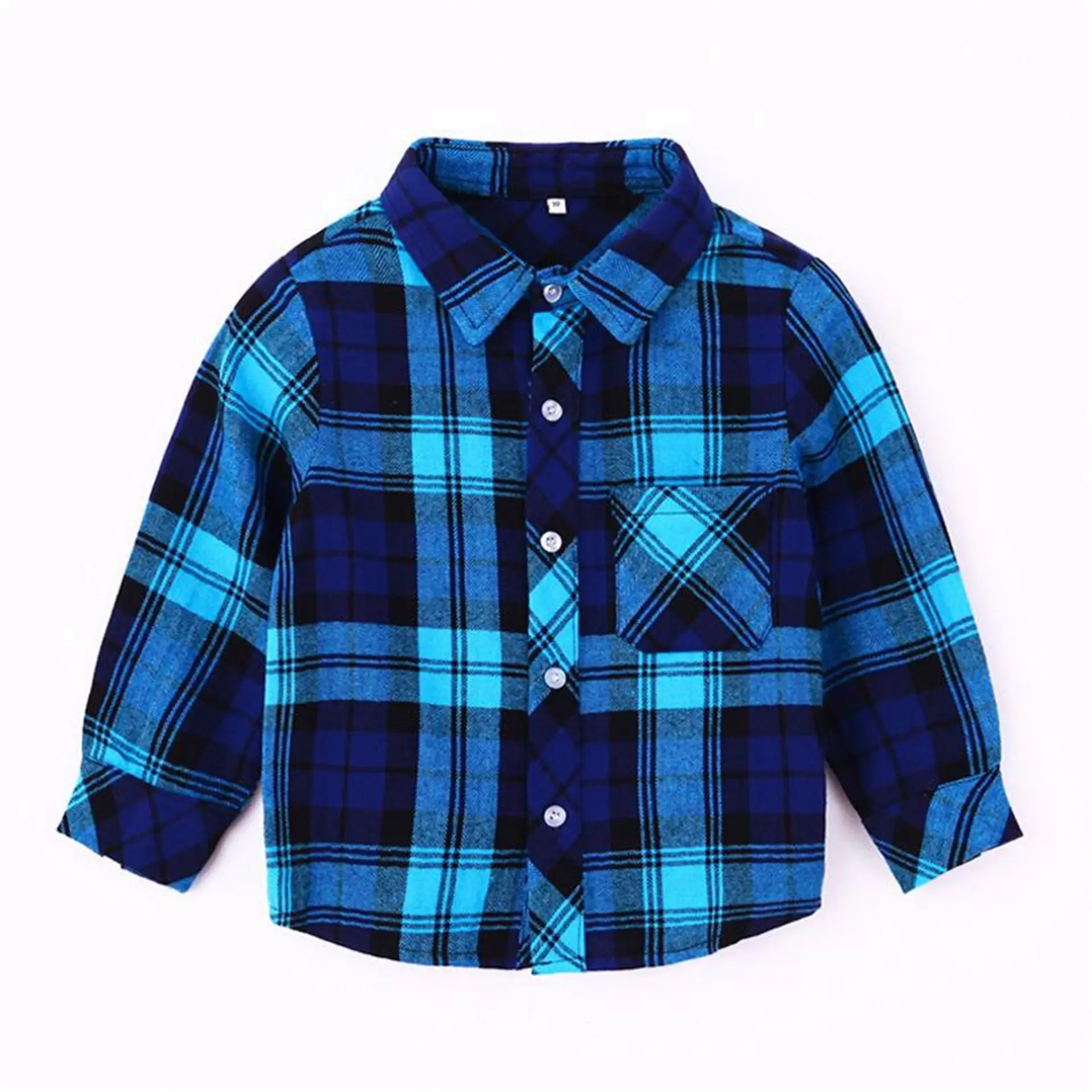 Hot sales Fashion Classic Casual Plaid Boys Shirts