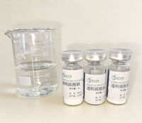 Bubuk Sodium Hyaluronate Kelas Kosmetik, Pasokan Grosir Bahan Perawatan Kulit yang Melembapkan