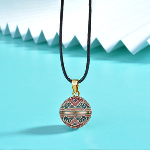 Collier pendentif de maternité d'harmonie avec carillon pour femme, bijou de maternité, 4 pièces, 45 pouces - Product Image 4