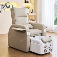 Fauteuil de pédicure de luxe avec pompe de vidange pour salon de manucure et spa des pieds