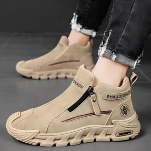 Mocasines de Lujo para Hombre, Diseño OEM, Parte Superior de PU, Deportivos, Suaves, Ligeros, Transpirables, con Cordones, que Aumentan la Altura, Primavera Verano - Product Image 6