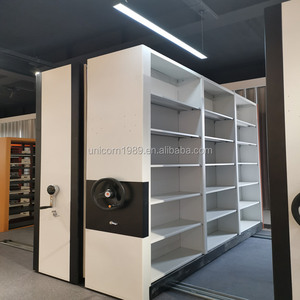 Sistema <span class=keywords><strong>de</strong></span> gestión <span class=keywords><strong>de</strong></span> archivos con estantes masivos manuales <span class=keywords><strong>de</strong></span> metal compacto <span class=keywords><strong>de</strong></span> diseño moderno para escuela/bibliotecas/Gobierno/fábrica - Product Image 4