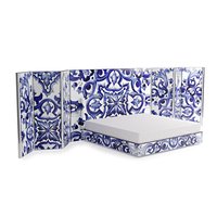 Lit en bois moderne, Offre Spéciale de luxe, mobilier de chambre à coucher avec tête de lit et lit double