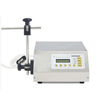 Machine de remplissage de liquide Semi-automatique, petite taille avec commande numérique, pour huile, parfum, eau, jus, liquide