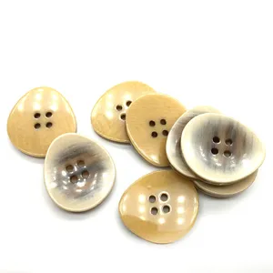 New Models Plastic Fashion Resin Recycled Polyester Button For Shirt Garments