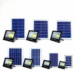 Nhà máy trực tiếp năng lượng mặt trời lũ ánh sáng cảm biến chuyển động năng lượng mặt trời Powered Flood Lights ABS cơ thể không thấm nước năng lượng mặt trời dẫn đèn pha cho sân - Product Image 5