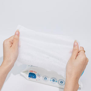 Toallitas Húmedas para Bebés Happy Kids, Paquete Extra Grande de 120 Hojas, Limpieza Suave para Piel Sensible de Niños, OEM ODM, Venta al por Mayor, Exportación - Product Image 5