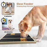 JQ-Planche à gratter pour chien et chat en bambou pour le soin des animaux domestiques