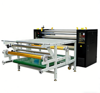 Petite presse à chaud rotative 44 pouces pour sublimation, transfert thermique rouleau à rouleau, imprimante d'étiquettes rotative