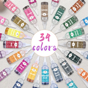 34 Màu Sắc <span class=keywords><strong>2</strong></span> G Trẻ Em Của Tie Dye Bột Màu Bông Và Linen Tie-Dye Tự Làm Quần Áo Nhuộm - Product Image 1