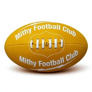 Ballons de football AFL bon marché en gros, impression personnalisée de logo, cadeau promotionnel, ballon de football australien - Product Image 1