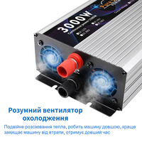 Convertisseur solaire HOULI 3000W, onduleur DC 12V vers AC 220V, convertisseur vers 12V, onduleur à onde sinusoïdale pure à bas prix