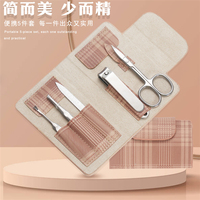 WELLFLYER-Ensemble de manucure et pédicure de haute qualité, kit de ciseaux pour lime à ongles, cadeau, nouvelle MS-1163