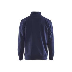 BLAKLADER - 336510488800XS Sweat avec col Bleu Marine-EAN 7330509352205 WORK HOODIES - Product Image 2