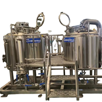 Fabricante OEM: Tanque de Fermentación Industrial Aislado con Revestimiento de Acero Inoxidable 316L, 200L, Certificado CE