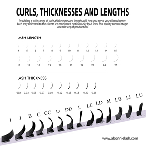 Abonnie Fournitures pour Extensions de <span class=keywords><strong>Cils</strong></span> Vente en Gros Fournisseur Soie Extensions de <span class=keywords><strong>Cils</strong></span> Plateaux de <span class=keywords><strong>Cils</strong></span> Velours Cachemire Noir Mat - Product Image 6