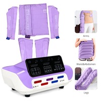 Combinaison de pressothérapie infrarouge lointain portable pour salon et spa, double usage, pour des soins corporels polyvalents