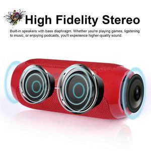 TG117 altoparlante esterno Mini Wireless BT sport impermeabile Subwoofer portatile dente blu Tf Card altoparlanti - Product Image 3