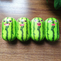 Hot Slow Rising Squishy Jouet En Gros Fruits Pastèque Forme Anti-stress Doux Squeeze Fidget Jouet