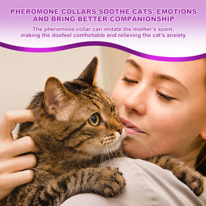 4er Pack Pet Adjusta ble Pheromon Calming Collar für Katzen Linderung Angst Stress dauert 60 Tage - Product Image 3