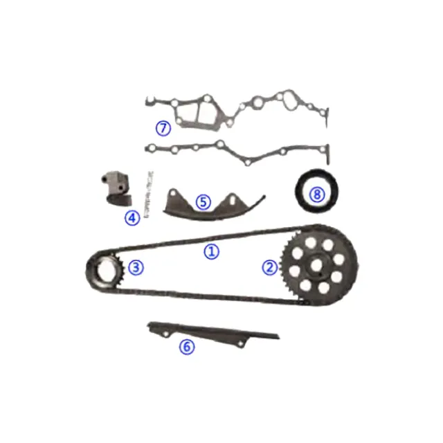 Timing chain kit used for Nissan Pathfinder Z24