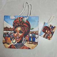Sac à main pour téléphone portable pour femme, tendance 2026, à bas prix, 2 pièces, grande capacité, imprimé, fermeture éclair, mode, pour le shopping, la plage, les déplacements