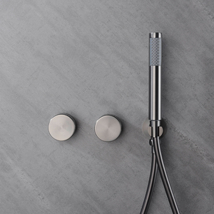 ברז מקלחת נסתר בעיצוב ידית אחת, שסתום קרמי אטום במיוחד, עמיד בפני דליפות, עמיד לאורך זמן, מלוטש, גשם, למלון - Product Image 3