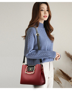 Bolsos de Mano de Diseñador de Alta Calidad para Mujer, Bolsos de Hombro de Cuero PU de Lujo, Bolsos de Moda para Mujer al por Mayor - Product Image 2