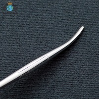 Pinces hémostatiques chirurgicales en acier inoxydable, droites ou coudées, dentées, pour la pêche, dentaires, de prélèvement, et ciseaux de pêche pour animaux de compagnie