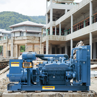 Grupo Electrógeno Diésel de Bastidor Abierto Mitsubishi SME S16R-PTAA2-C de 2200 kVA, 50 Hz, 24 V CC, Arranque Eléctrico, Cubierta Insonorizada