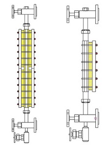 Từ cái mỏ Float loại chỉ số mức độ cảm biến <span class=keywords><strong>Transmitter</strong></span> 4-20mA nhiệt độ cao chất lỏng Tank nước đo - Product Image 6