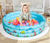 Piscine gonflable pour enfants en PVC, légère, pliable, écologique, pour l'extérieur, épaisseur 2 mm/3 mm, kits de réparation personnalisables