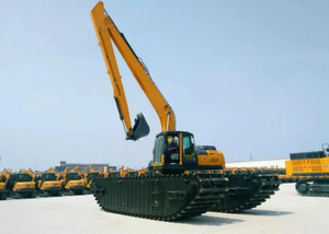 Excavadora Anfibia Nueva de 21.5 Toneladas XE215SLL con Cucharón de 0.4 m³ para Proyectos de Gestión de Zonas Húmedas y Lagos - Product Image 2