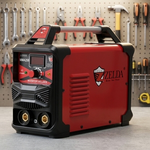 Soldadora Portátil <span class=keywords><strong>Zelda</strong></span> con Tecnología IGBT, Electrodo Máximo de 5.0mm, Motor de Corriente Continua de 220V, Máquina de Soldadura MMA - Product Image 1