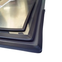 Perfil de Goma EPDM en Forma de U Personalizado, Tira de Sellado de Goma Flexible en Forma de U con Servicio de Corte OEM
