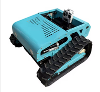 Mesin Pemotong Rumput Robot Otomatis Bertenaga Baterai Berkualitas Tinggi dengan GPS dan Remote Control, Kelas Industri